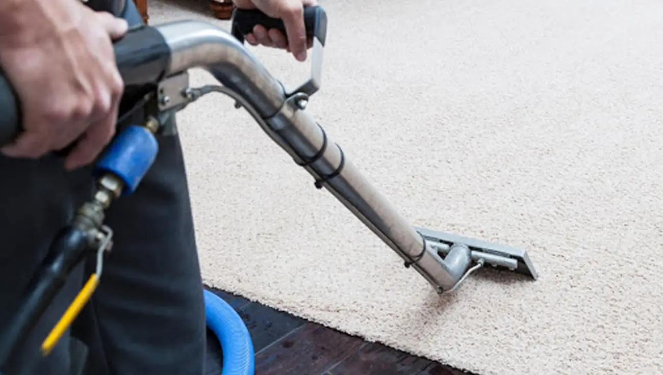 Residential and commercial interior cleaning in Phoenix by First Class Green Cleaning showing carpet cleaning