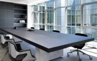 Residential and commercial interior cleaning in Phoenix by First Class Green Cleaning showing commercial office cleaning