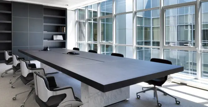 Residential and commercial interior cleaning in Phoenix by First Class Green Cleaning showing commercial office cleaning