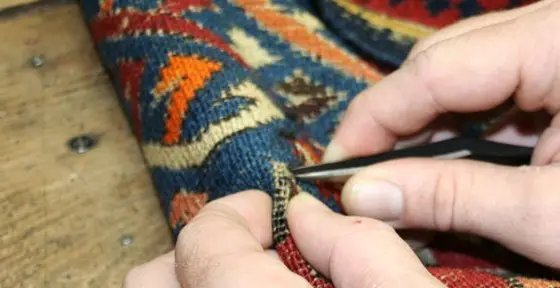 Residential and commercial interior cleaning in Phoenix by First Class Green Cleaning showing oriental rug cleaning and repair